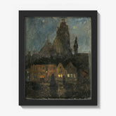 Evening in Dieppe by Frits Thaulow - thumbnail_1_bf_66b101221000f9bb7f31f793